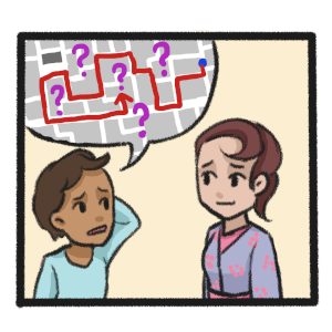 Illustration zum Thema Umgang mit Schwächen